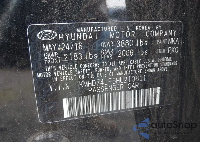 KMHD74LF5HU210811: 43954913