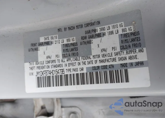 JM1DKFB74H0154795: 43955045