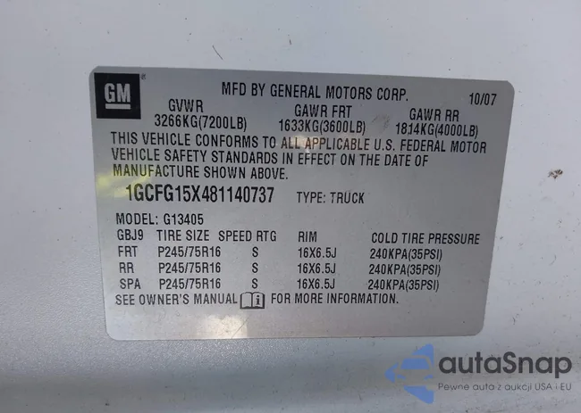 1GCFG15X481140737: 43955065