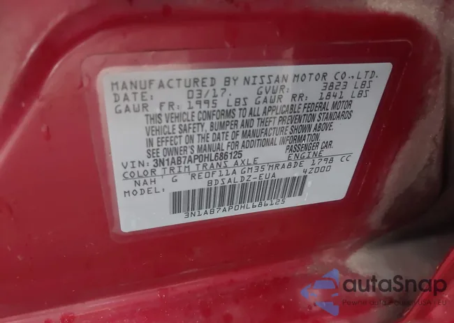 3N1AB7AP0HL686125: 43955227