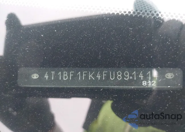 4T1BF1FK4FU891414: 43955337