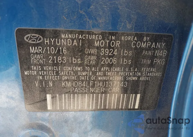 KMHD84LF1HU137143: 43954724