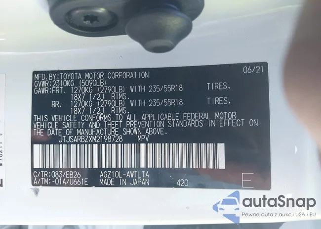 JTJSARBZXM2198728: 43954741