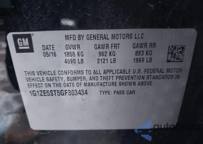 1G1ZE5ST5GF303434: 43955958