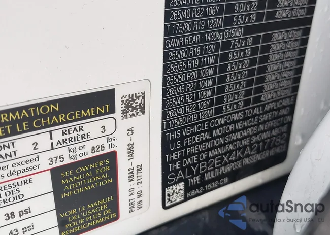 SALYB2EX4KA217782: 43956044