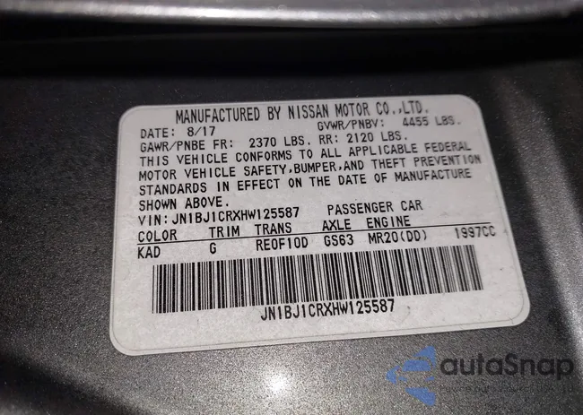 JN1BJ1CRXHW125587: 43956196