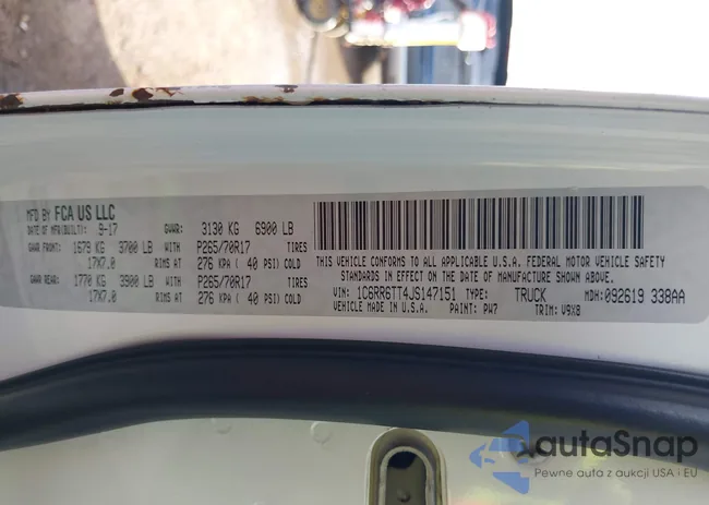 1C6RR6TT4JS147151: 43956825