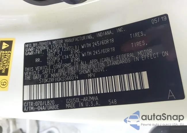 5TDKZRFH0KS566014: 43957175