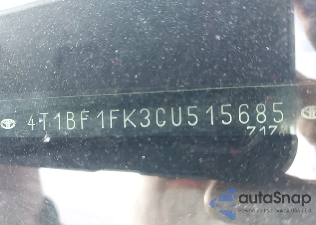 4T1BF1FK3CU515685: 43957210