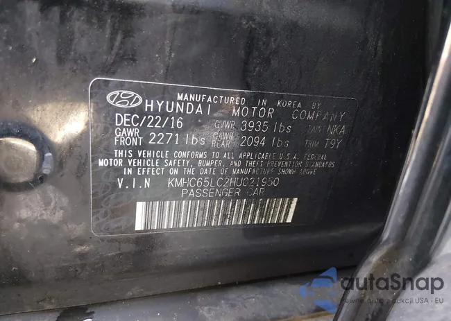 KMHC65LC2HU021950: 43956492