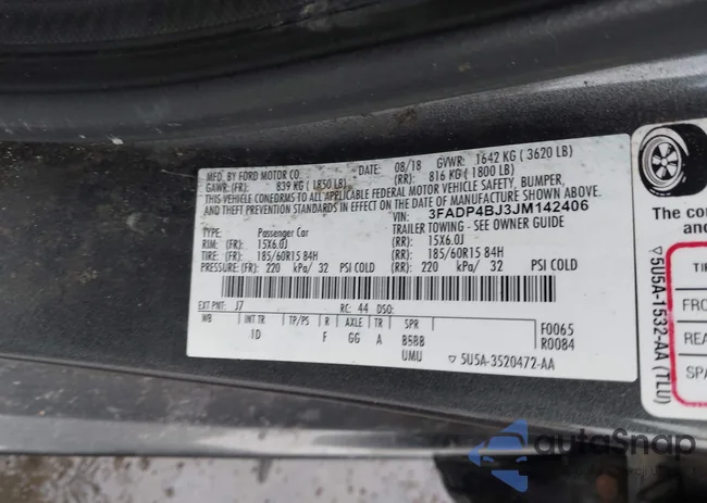 3FADP4BJ3JM142406: 43956512