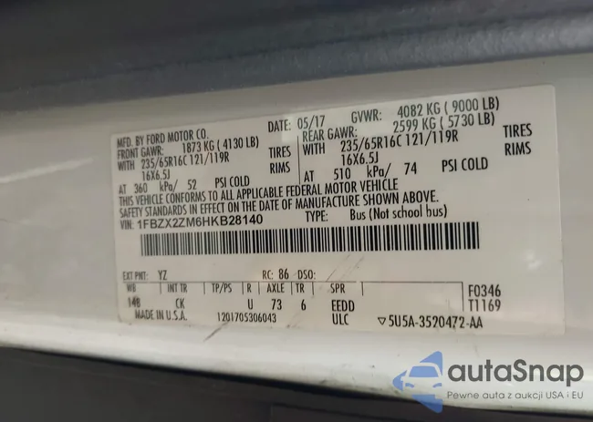 1FBZX2ZM6HKB28140: 43957782