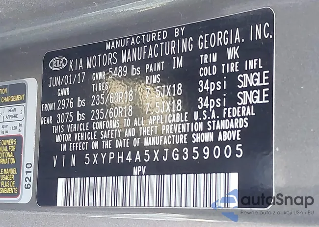 5XYPH4A5XJG359005: 43957798