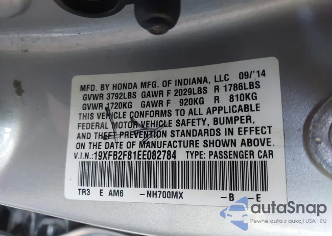 19XFB2F81EE082784: 43958102