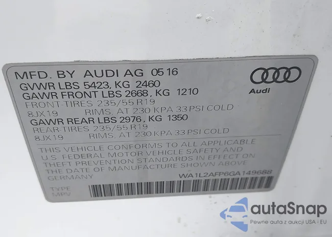 WA1L2AFP6GA149688: 43957544