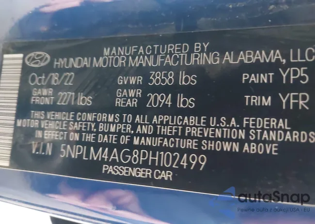 5NPLM4AG8PH102499: 43957741