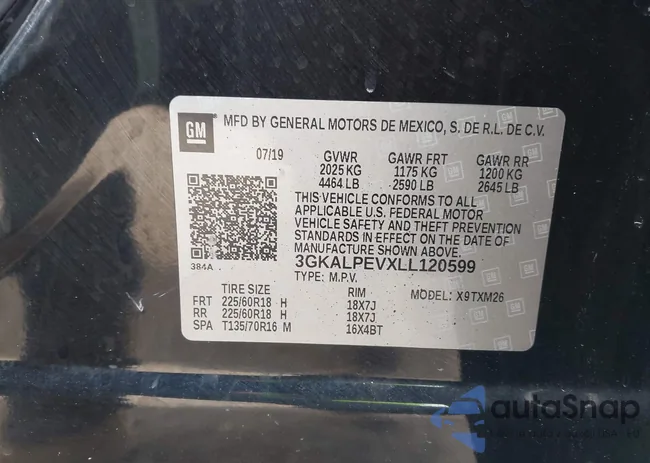 3GKALPEVXLL120599: 43958841