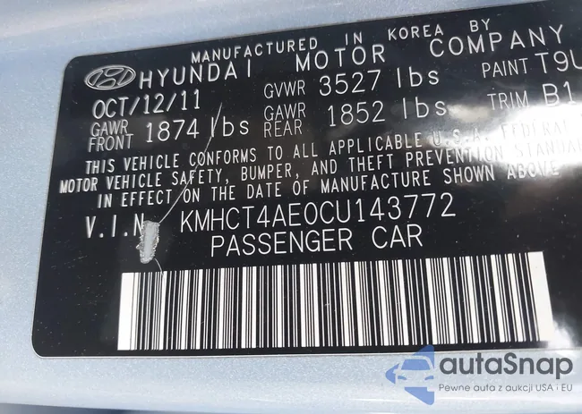 KMHCT4AE0CU143772: 43958898