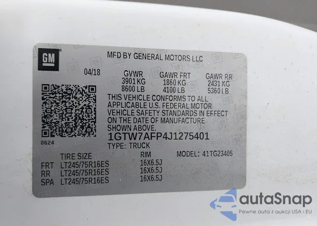 1GTW7AFP4J1275401: 43959099