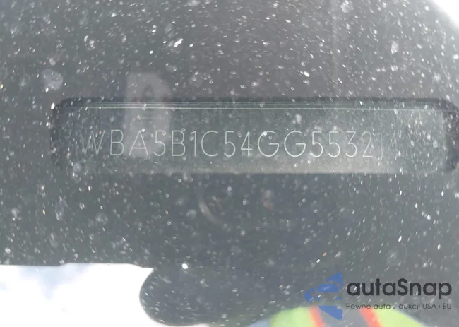 WBA5B1C54GG553214: 43959180