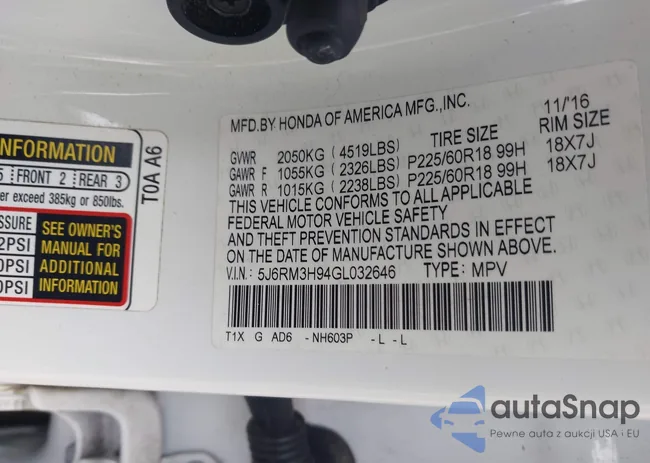 5J6RM3H94GL032646: 43959282