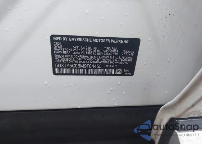 5UXTY5C08M9F84455: 43958596