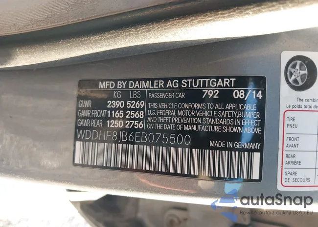 WDDHF8JB6EB075500: 43958615