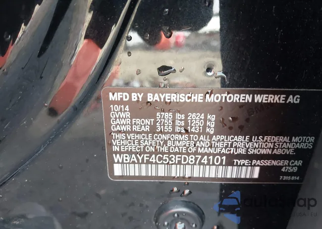 WBAYF4C53FD874101: 43959814