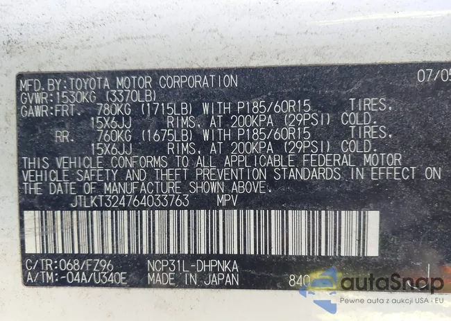 JTLKT324764033763: 43959842