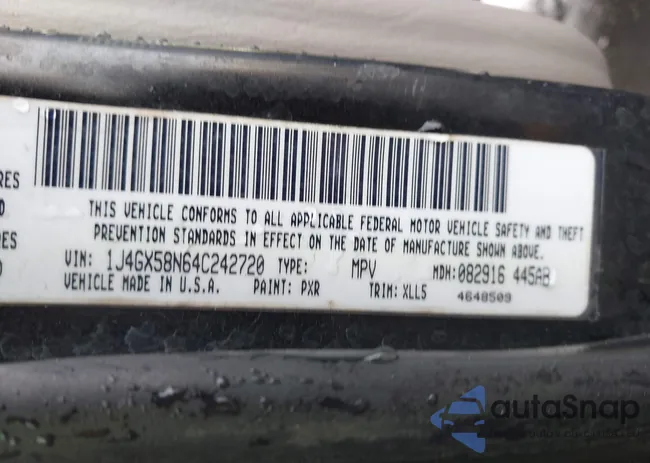 1J4GX58N64C242720: 43960109