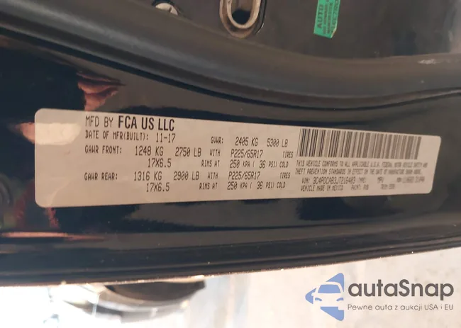 3C4PDCAB3JT216403: 43959426