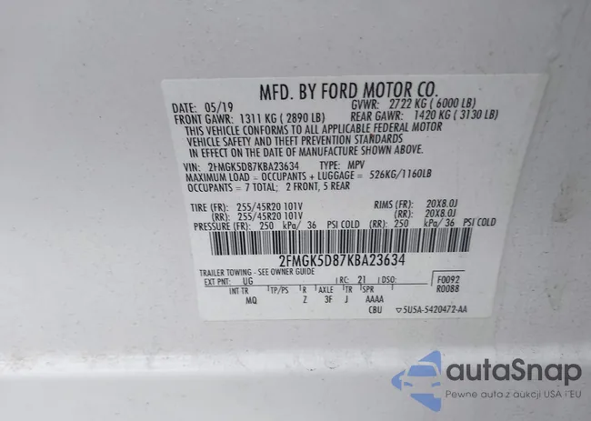 2FMGK5D87KBA23634: 43959466