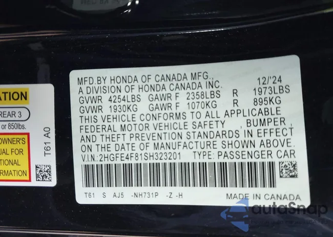 2HGFE4F81SH323201: 43959639