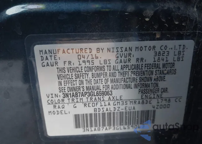 3N1AB7AP3GL659063: 43960884