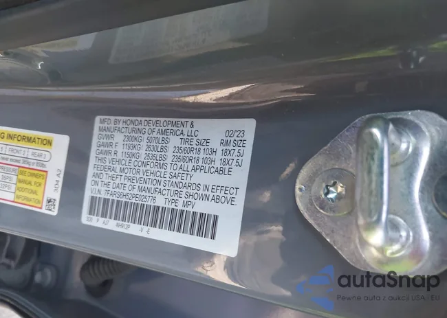 7FARS6H52PE025776: 43960891