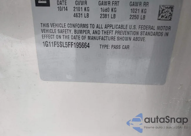 1G11F5SL5FF195664: 43960898