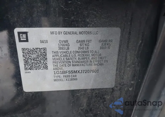 1G1BF5SMXJ7207601: 43960965