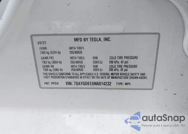 7SAYGDEE8NA014232: 43961302