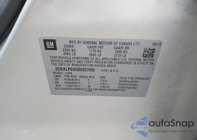 2GNALPEK8D6357686: 43961339