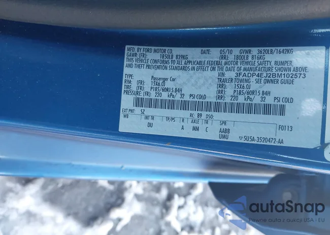 3FADP4EJ2BM102573: 43961874