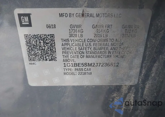 1G1BE5SM2J7236612: 43961439