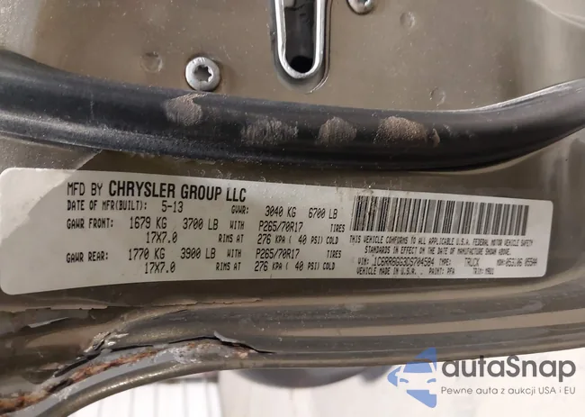 1C6RR6GG3DS704584: 43961489