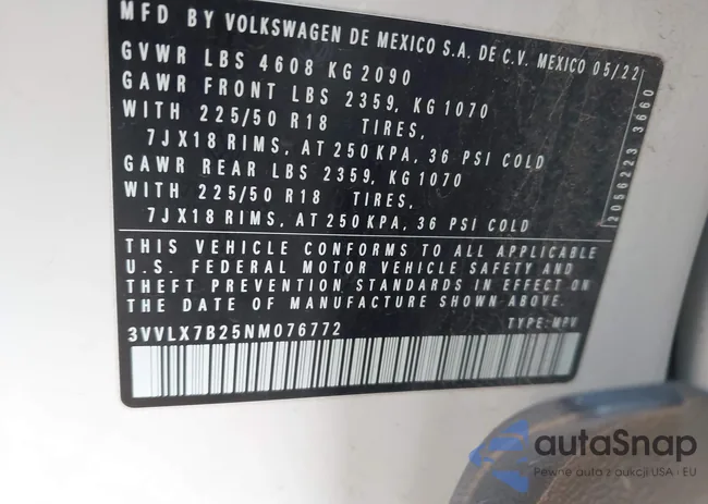 3VVLX7B25NM076772: 43961688