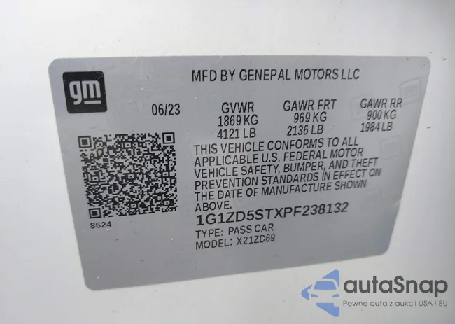 1G1ZD5STXPF238132: 43962796