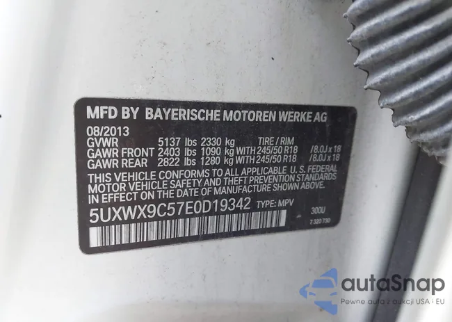 5UXWX9C57E0D19342: 43963096