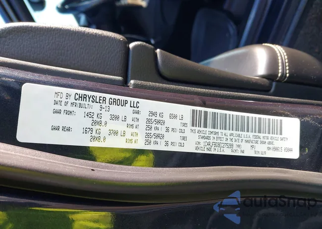 1C4RJFBG9EC275289: 43962342