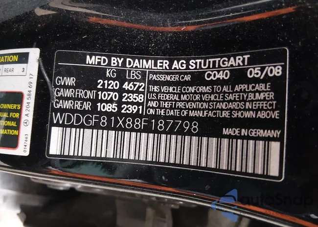 WDDGF81X88F187798: 43962409