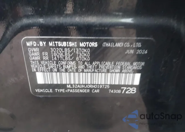 ML32AUHJ0RH019725: 43964141