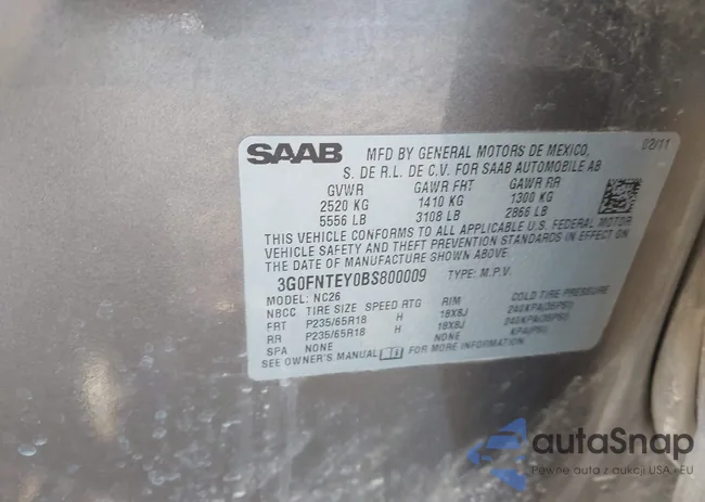 3G0FNTEY0BS800009: 43964289