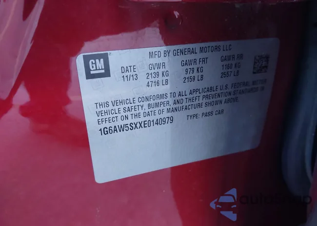 1G6AW5SXXE0140979: 43963401